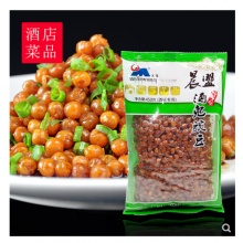 四川晨盟酒鬼豌豆450g 酒店餐饮特色菜油炸果醋香黄金豆